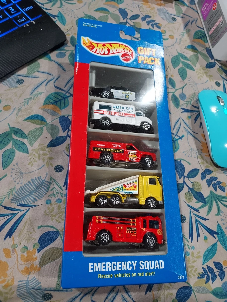 Hot Wheels Emergency! Contemporary Manufacture Diecast Cars