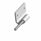 Polaris Left Mid Hinge Weld, Matte Black, for RANGER Models - 1023596-458