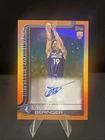 JOAN BERINGER 2025-26 TOPPS #TFRR-JB ROOKIE AUTO ORANGE REFRACTOR RC 24/25