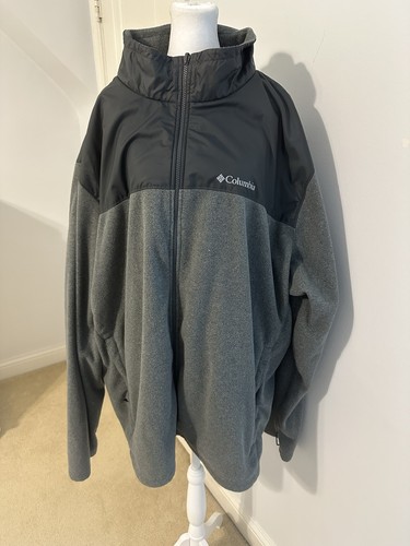 EUC Columbia 5XT Bugaboo Fleece 3 In 1 Interchange Jacket Black Big Tall $210 - Picture 10 of 21