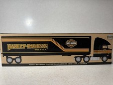 Harley-Davidson 1985 Tractor Trailer 1:64 Die Cast Bank Limited Edition
