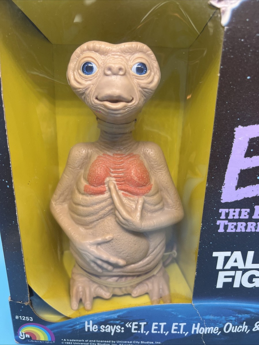 E.T. The Extra-Terrestrial Talking 7” Figure Pull String Doll 1982