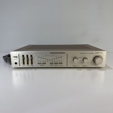 Marantz PM350 Vintage Stereo Integrated Amplifier Phono Stage LED Meters Works