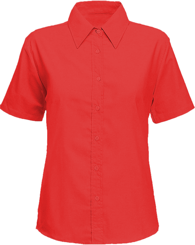 Camisa blusa de trabajo para mujer, sin arrugas, mangas cortas/largas, cuello clásico - Imagen 11 de 20