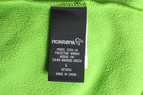 NORRONA Falketind Warm1 Fleece Hoodie Sweatshirt Damen Gr.L VR2834 - Bild 8 von 9