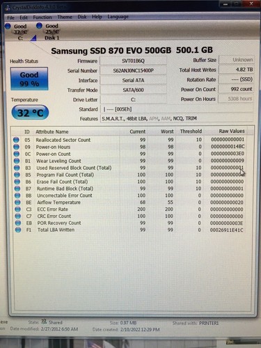 WD WD5000LPLX Black 500GB 2.5-in SATA HDD Laptop Hard Drive Tested x 8 - Picture 7 of 10