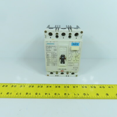Siemens 3VF3211-6BW31-0AA0 160A 600V Molded Case Circuit Breaker