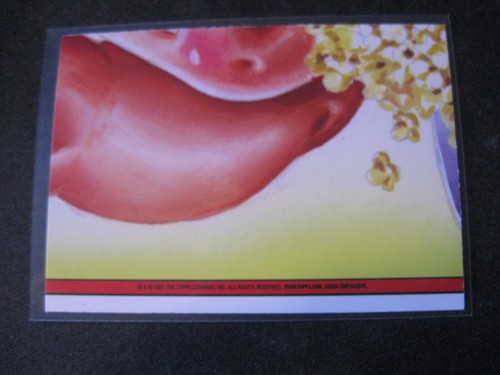 SICK VLAD 2021 Garbage Pail Kids Food Fight MUSTARD YELLOW #88b - Picture 2 of 2