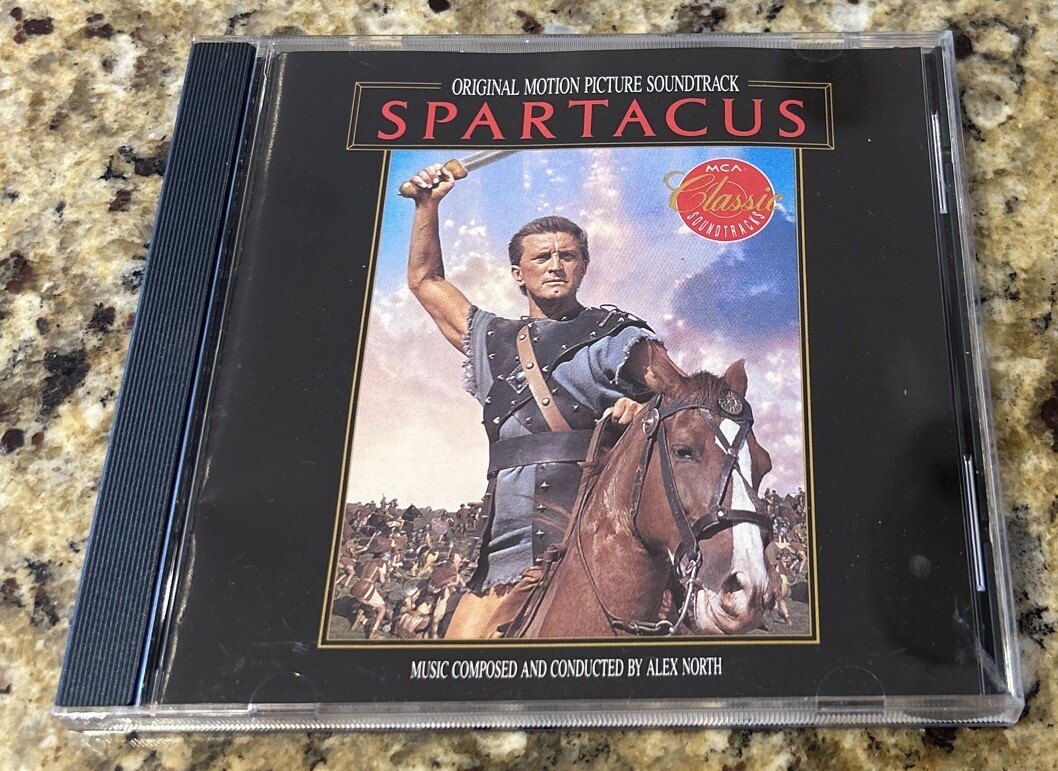 SPARTACUS SOUNDTRACK CD- MCA MCAD 10256 8811025625| eBay