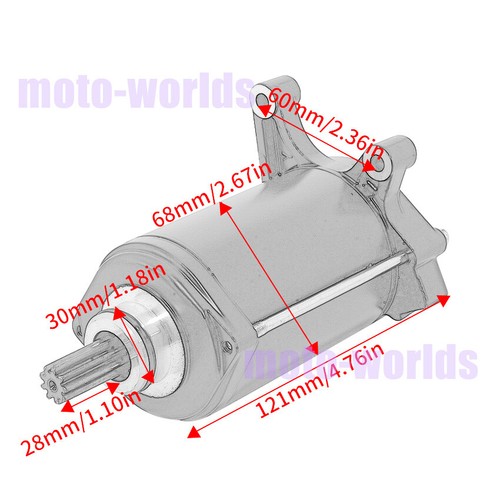 NEW STARTER MOTOR for BMW R1250RS R1250R R1250RT R1250GS Adventure 2018-2023 - Picture 2 of 11