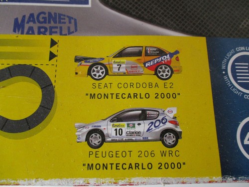 AK324 SCX 1/32 CIRCUIT ELECTRIQUE SAN REMO PEUGEOT SEAT Réf 80450 BON ETAT - Picture 4 of 9