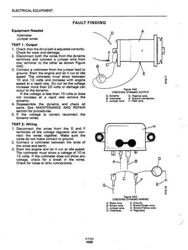 Manuale impianto elettrico generale David Brown - Foto 4 di 4