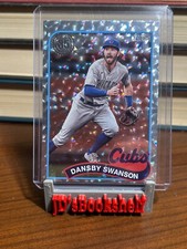 2024 Topps Series 2 #89B2-17 Dansby Swanson SILVER FOIL Retro '89 Anniversary 