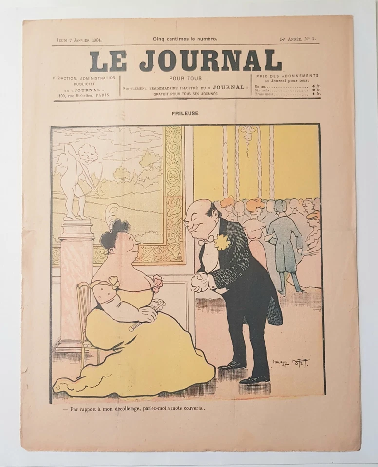 1904 - Lot De 10 Magazine Français de la Belle époque 1904 LE JOURNAL pour tous - Photo 2/4