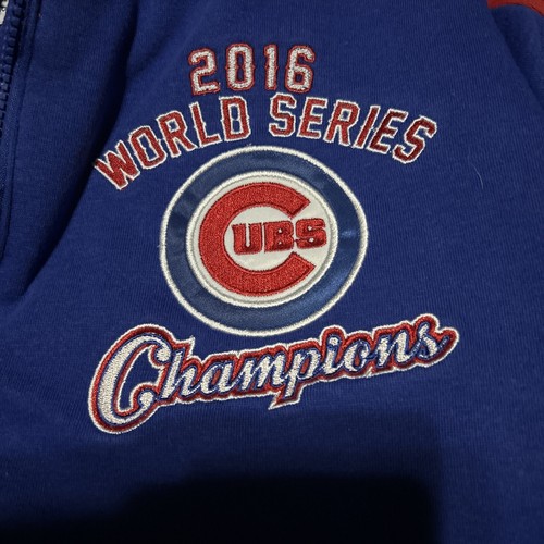 Chicago Cubs 2016 Champions gefütterter Mantel neu mit Etikett MFSP $ 160 - Bild 4 von 14