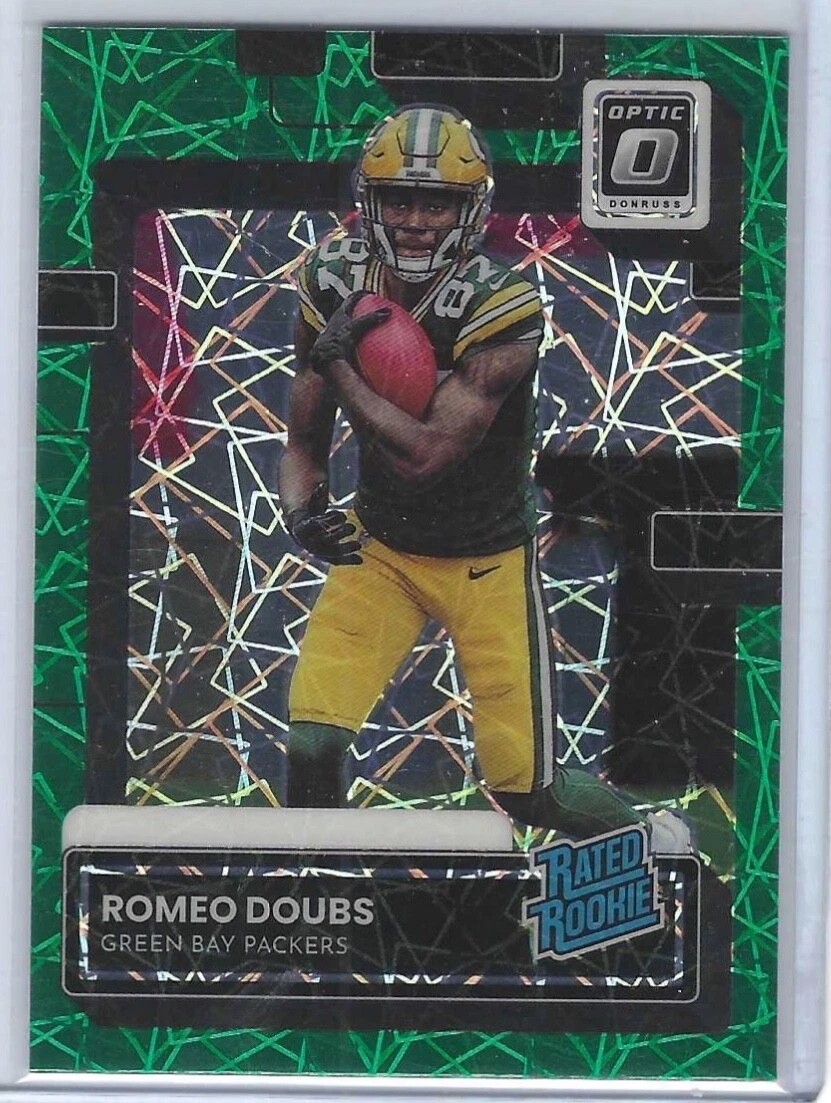 ROMEO DOUBS 2022 PANINI DONRUSS OPTIC PREVIEW GREEN VELOCITY RATED RC #P-335