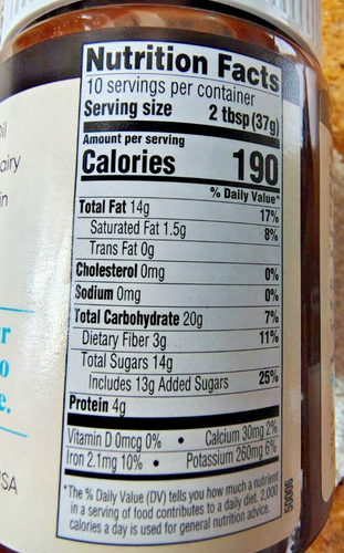 Nutlicious HAZELNUT DARK COCOA Spread, 50% Nuts, 13oz, BB 10/25, Lot of 2 - Picture 8 of 9