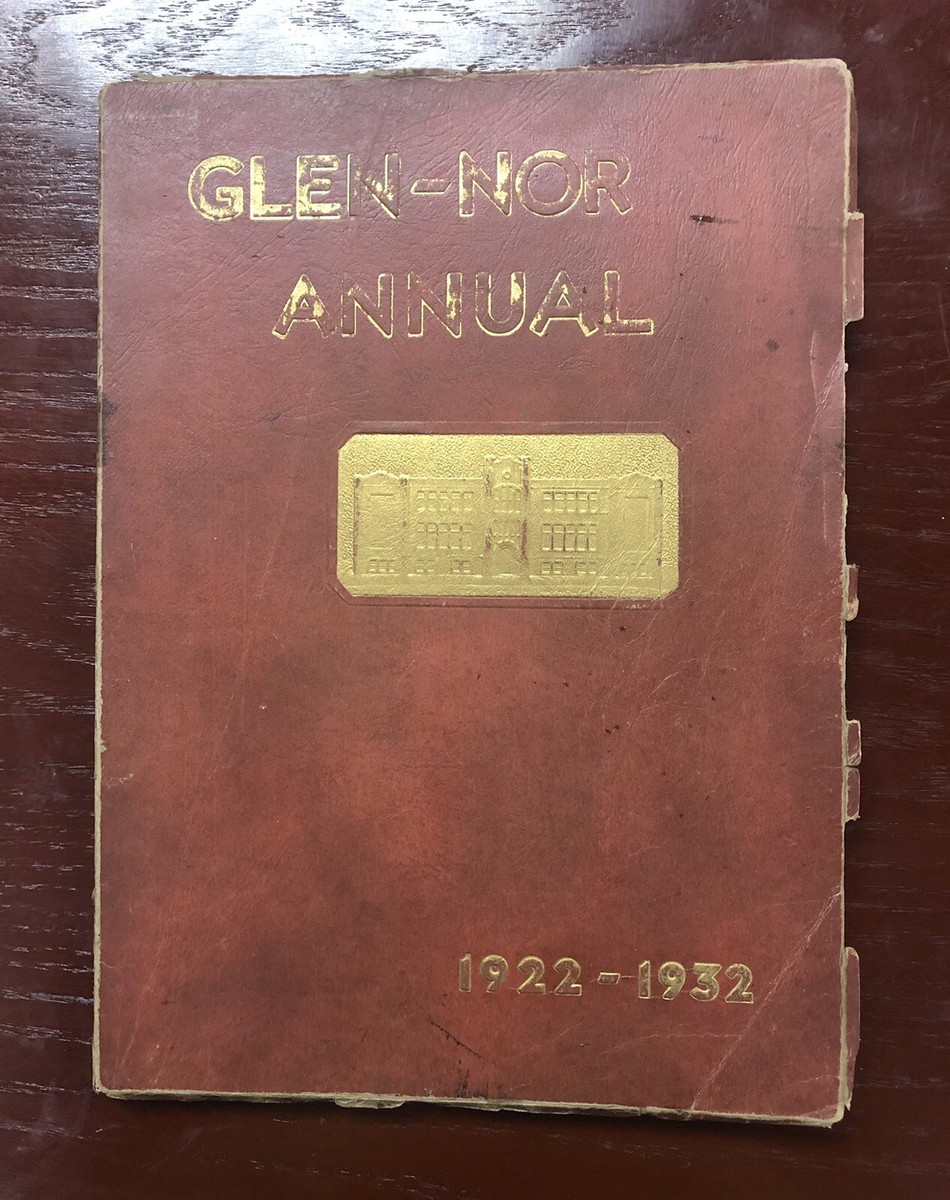 Glen-Nor Glenolder PA 1932 High School Yearbook Year Book | eBay