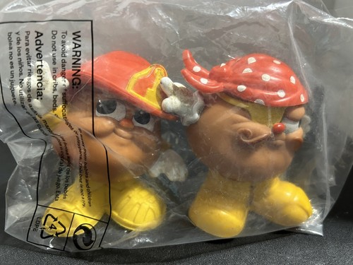 Kartoffelkopf Kinder 1986-87 Hasbro 2er Set versiegelt Pirat und Feuerwehrmann - Bild 1 von 9