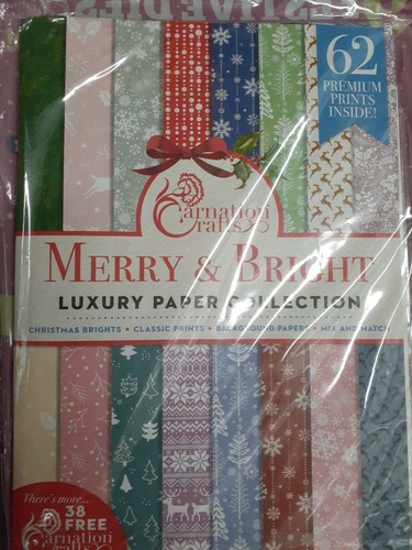 Papercrafter iss.140 limited edition w/die set,decoupage papers + more xmas craf - Foto 2 di 2