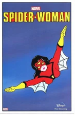 SPIDER-WOMAN LITHOGRAPH HARD TO FIND SPIDER-MAN VENOM AVENGERS MARVEL HTF KNULL