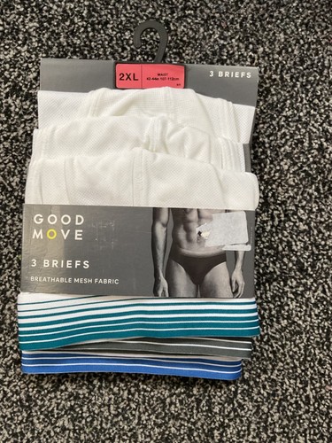 BRANDNEU PREMIUM GOOD MOVE SLIPS BAUMWOLLE SLIPS 2XL GRÖSSE - Bild 8 von 11