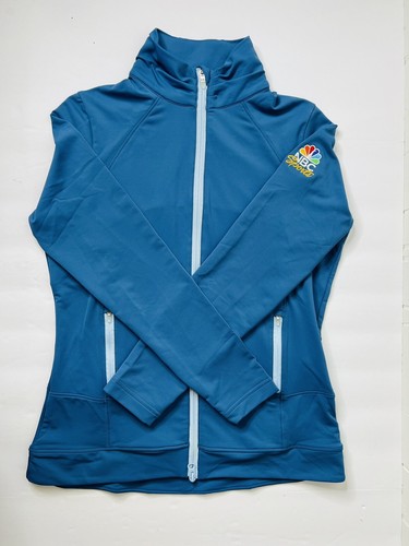 Peter Millar Lauren Jacket M Terry Athletic Stretch Full-Zip NBC Sports Golf - Picture 16 of 16