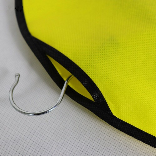 Perruque Extension Cheveux Porte Rangement Perruque Anti Poussière Sac Jaune Sans Cintre - Photo 5 sur 5