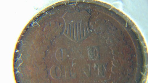 Penny Indian Head 1865 - Imagen 5 de 6