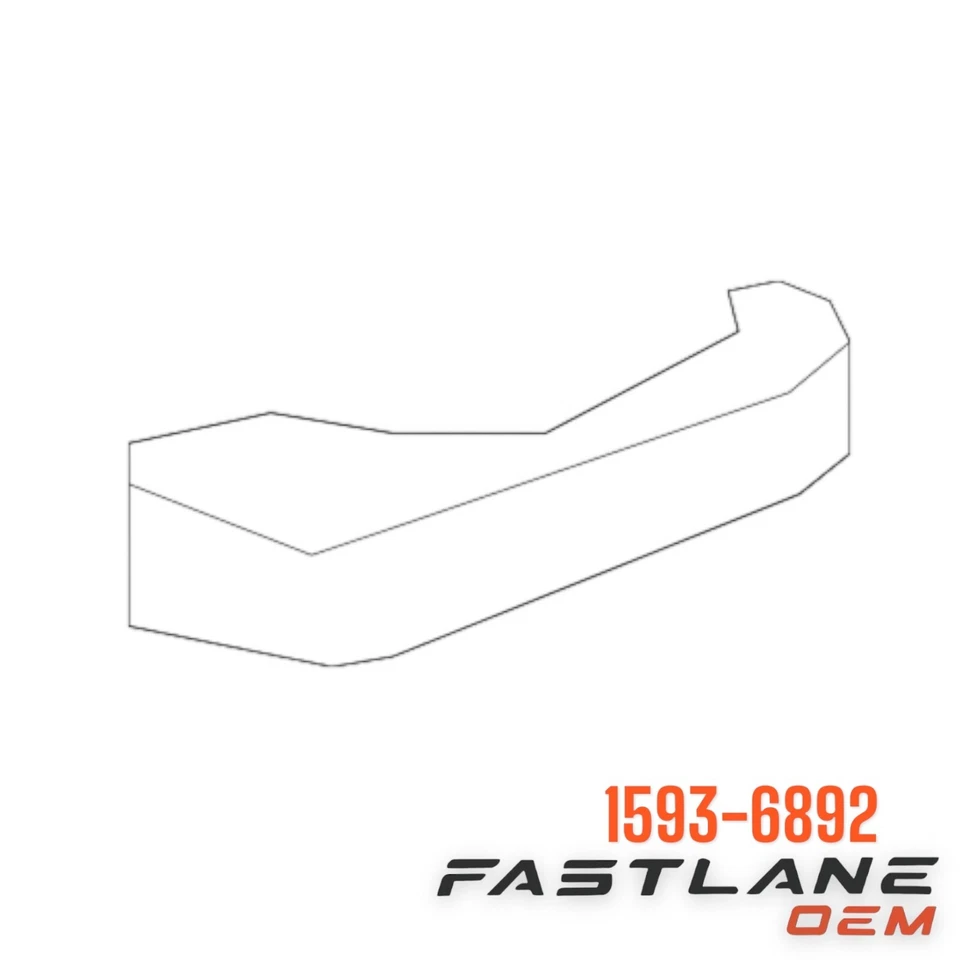 Chevrolet Silverado 2500HD 2007-2014 manija interior puerta izquierda nuevo fabricante de equipos originales 1593-6892 Foto 2 de 4