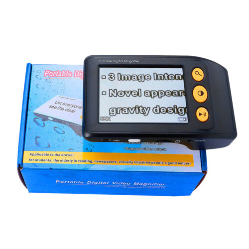 3.5-inch LCD Screen Portable Digital Magnifier, Reading Aid for Low Vision Syste - Picture 13 of 16
