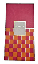 Muse Orange & Pink Hardbound 4"x8" Notepad 200-Page