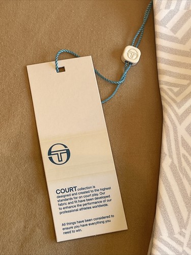 Pantaloncino sportivo tennis donna Sergio Tacchini DAZZLE logo nuovo con etichetta taglia M - Foto 9 di 16
