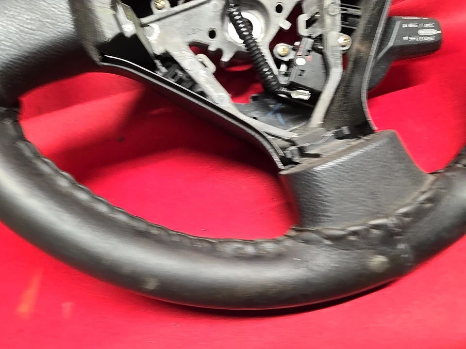 Volante Saab 9-2x 2005 2006 cuero negro con crucero 32010144 Foto 2 de 4