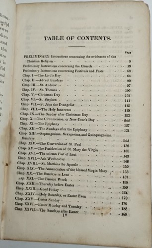Beweise der christlichen Religion der Kirche von England Antik HC 1800er - Bild 5 von 10