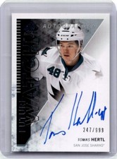 2013-14 SP Authentic Future Watch Autograph Rookie Tomas Hertl RC Auto 247/999