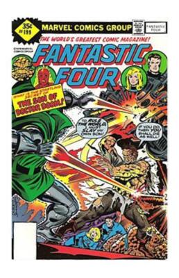 FANTASTIC FOUR ISSUE 199 - 1978 VARIANT EDITION NO UPC CODE - MARVEL COMICS