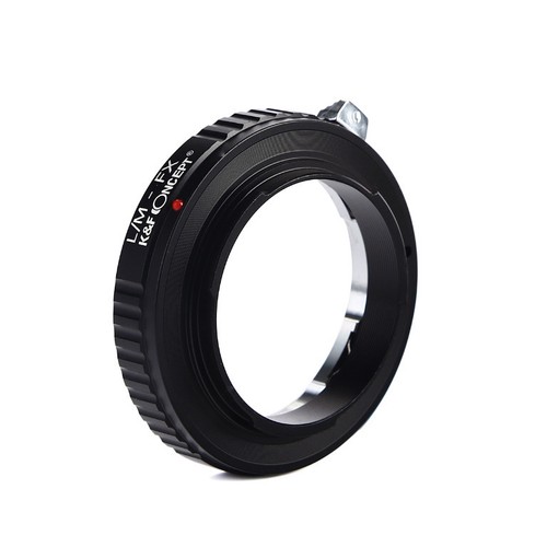 Anello adattatore obiettivo K&F Concept L/M-FX per obiettivo Leica LM a fotocamere Fujifilm FX - Foto 7 di 8