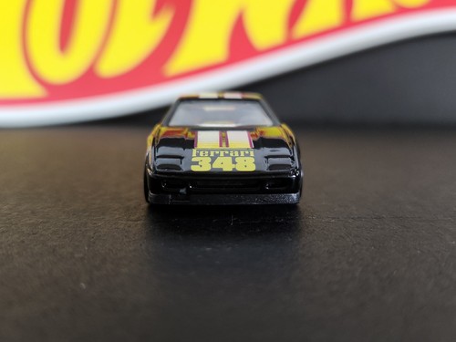 Hot Wheels FERRARI 348 Black Custom Wheels Swap Real Riders - Picture 4 of 15