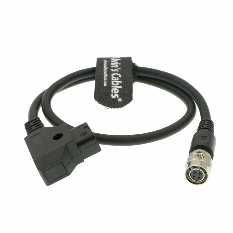 Cable de alimentación hembra Hirose de 4 pines D Tap para monitor SmallHD AC7 OLED DP7 45 cm Foto 4 de 4