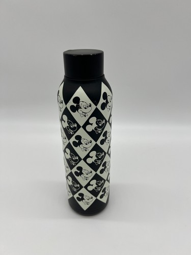 Disney 21 oz. Trinkflasche - Mickey Mouse schwarz-weiß Gittermuster - Bild 3 von 9