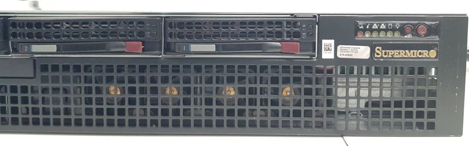 Supermicro CSE-825M Xeon X3430 2.40GHz X8SIL-F  4 GB Ram 2x PSU caddies +vat inc - Image 2 of 4