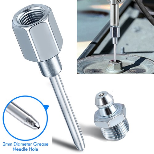 Grease Gun Needle Tip Narrow Grease Needle Nozzle Adapter,Needle Grease Fittings - Picture 2 of 14