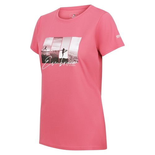 Regatta Womens Fingal VII T Shirt Tee Ladies Summer Short Sleeve Top RRP £25 - Picture 38 of 79