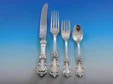 Burgundy by Reed & Barton Sterling Silver Dinner Size Place Setting(s) 4-Piece