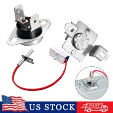 3Pcs Thermostat Sensor Kit 6931EL3003D 6931EL3001E 6323EL2001B Fit for LG Dryer
