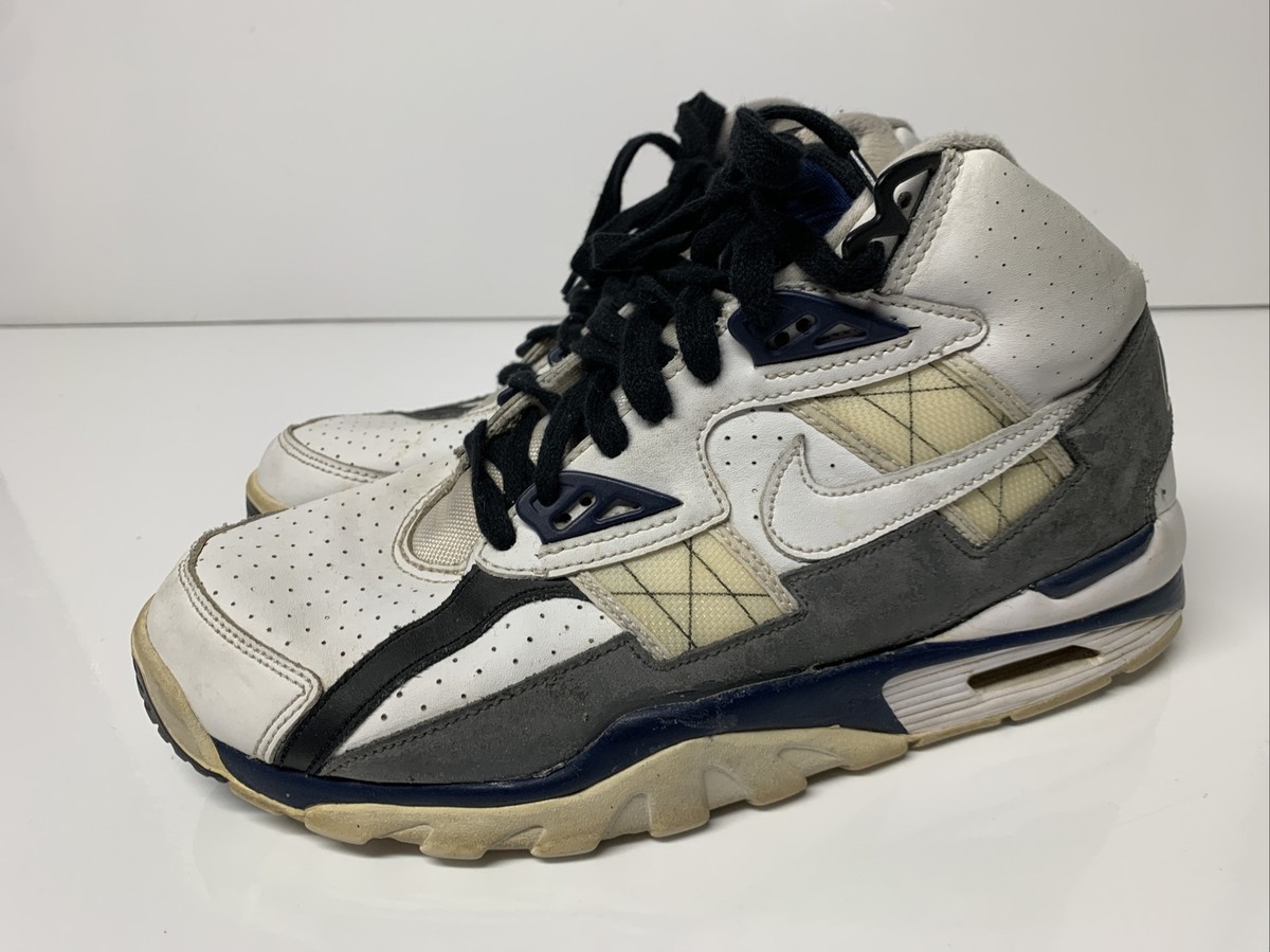 Nike Air Trainer SC High Size 8 / 41 Navy White Bo Jackson 302346