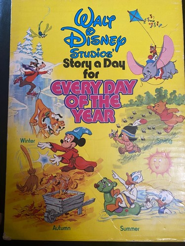 Vintage WALT DISNEY'S STORY A DAY ~ Four Seasons set