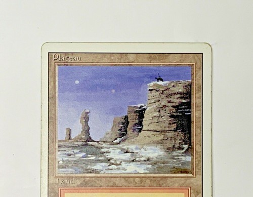 Plateau Revised Edition MTG Dual Land Legacy Magic The Gathering Card - MP - Picture 3 of 6