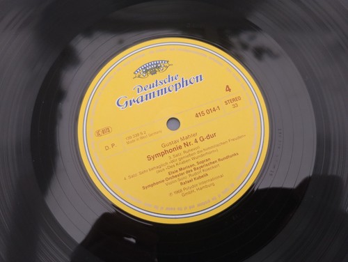 DG 415 012-1 Mahler Symphonies 1 & 4 Elsie Morison Rafael Kubelik DBL LP NM# - Picture 3 of 6